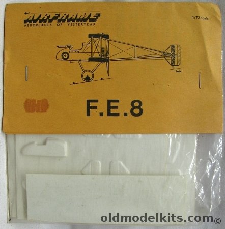 Airframe 1/72 F.E.8 (FE-8) - Bagged plastic model kit